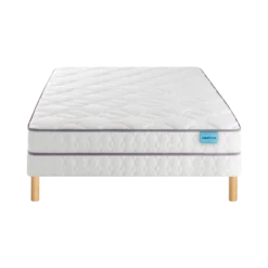 MERINOS Ensemble matelas et sommier Happy Lit