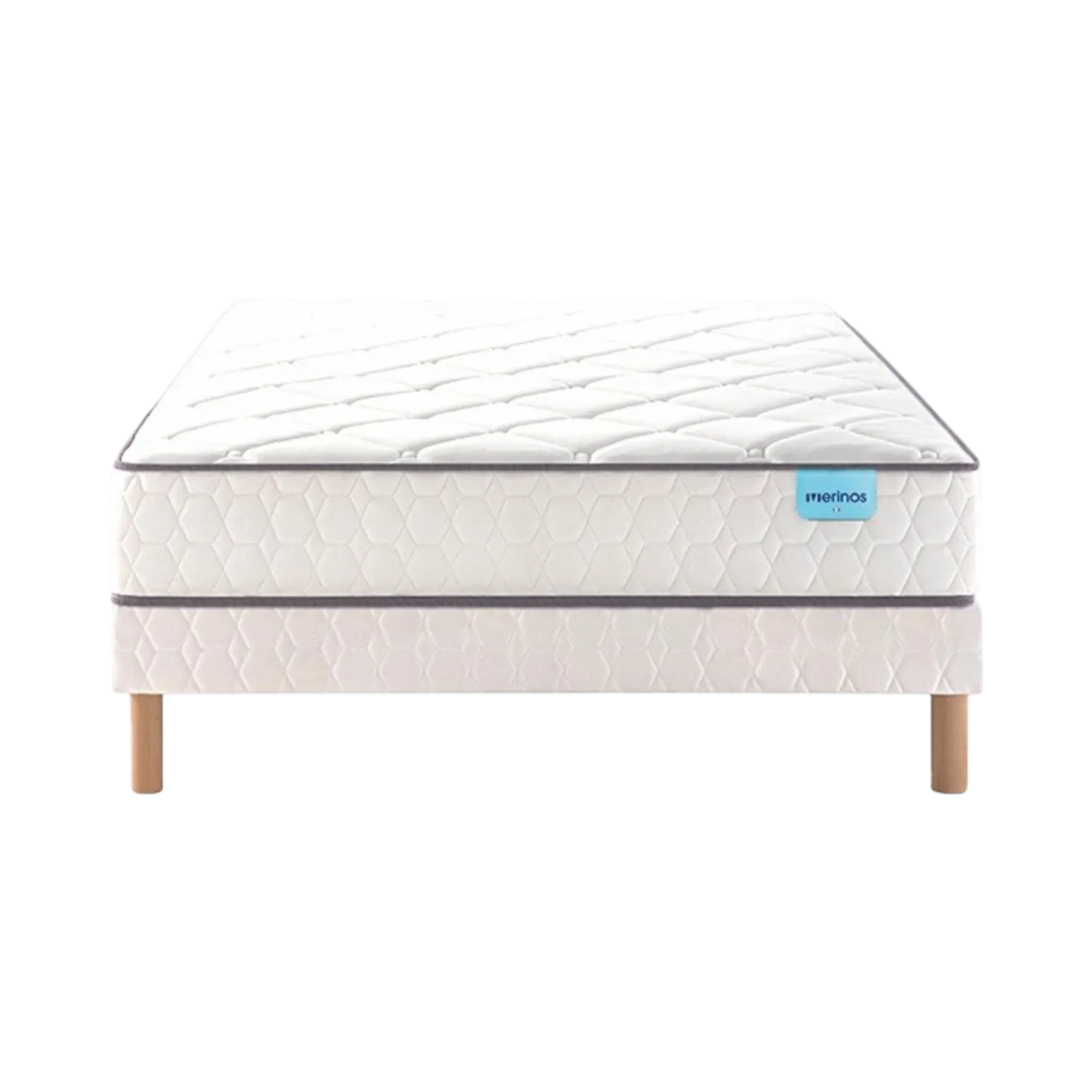 MERINOS Ensemble matelas et sommier Cheer Bed