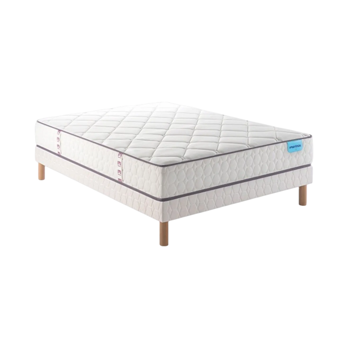 MERINOS Ensemble matelas et sommier Cheer Bed