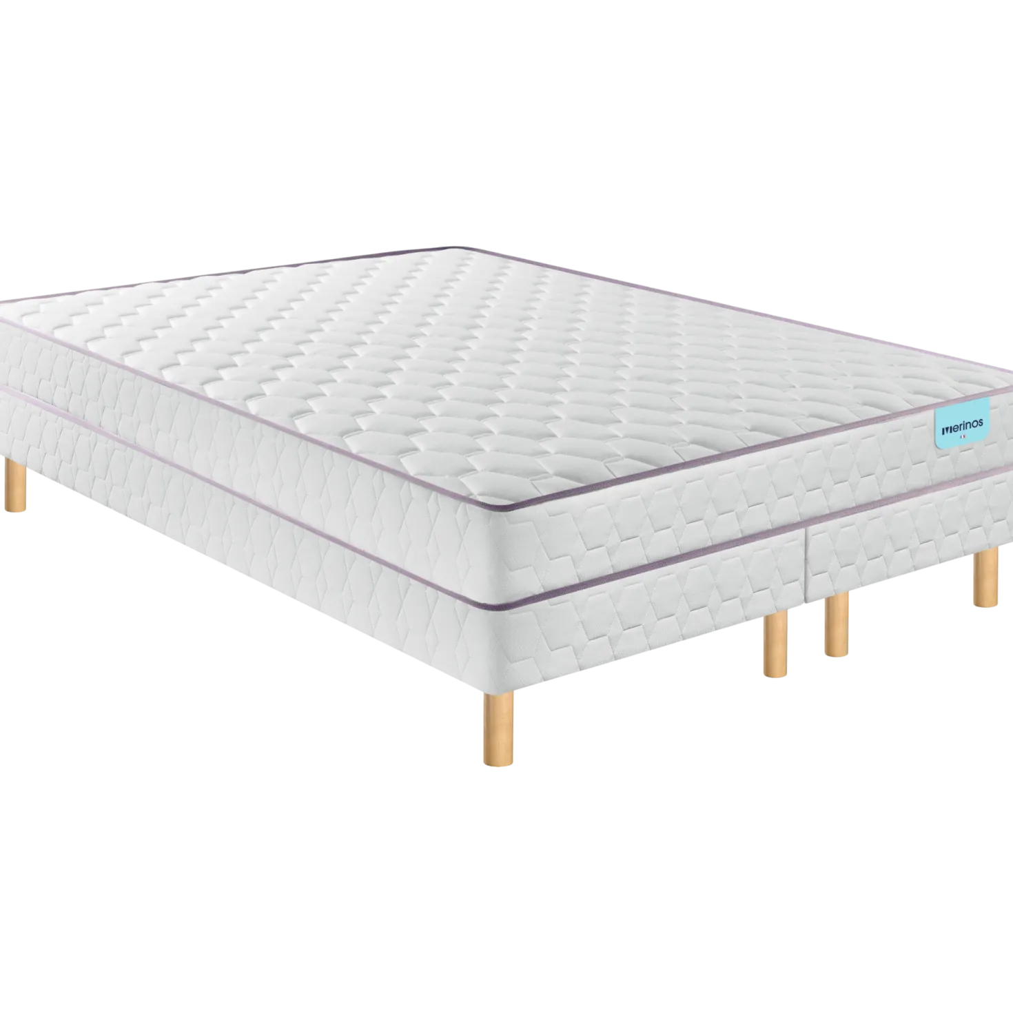 MERINOS Ensemble matelas et sommier Natty