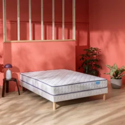 MERINOS Ensemble matelas et sommier Natty