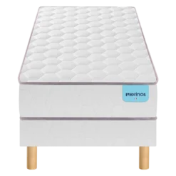 MERINOS Ensemble matelas et sommier Natty