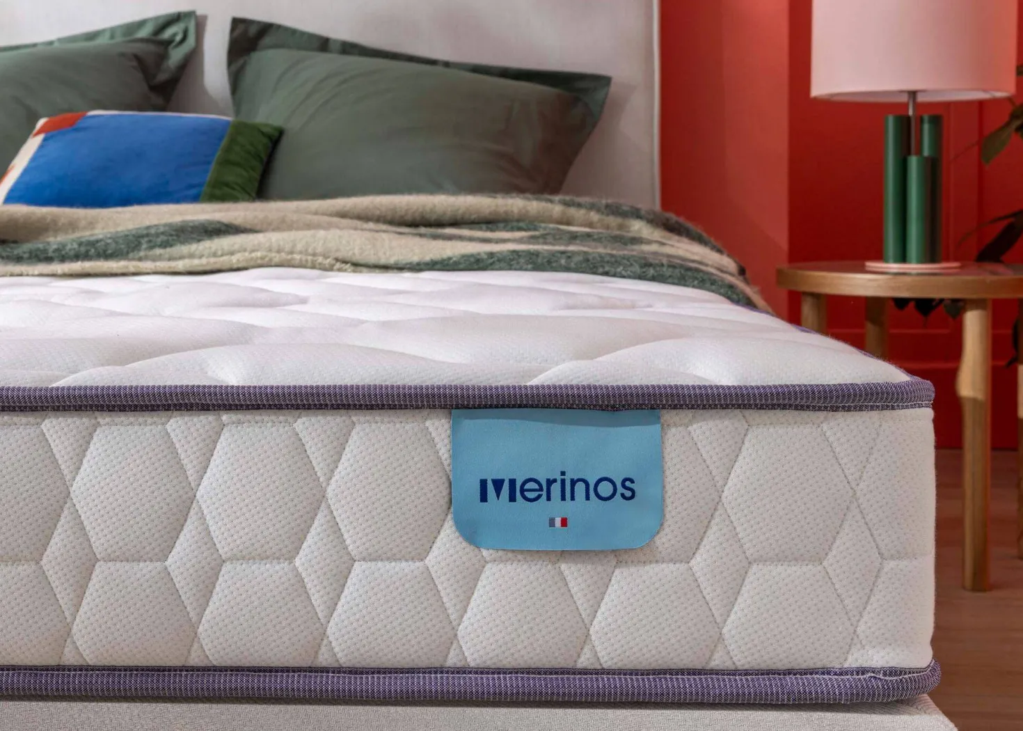MERINOS Matelas latex 19 cm Happy Lit
