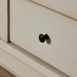 Meuble TV bois massif 2 portes 3 tiroirs Embellie