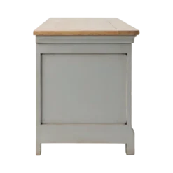 Meuble TV bois massif 2 portes 3 tiroirs Embellie