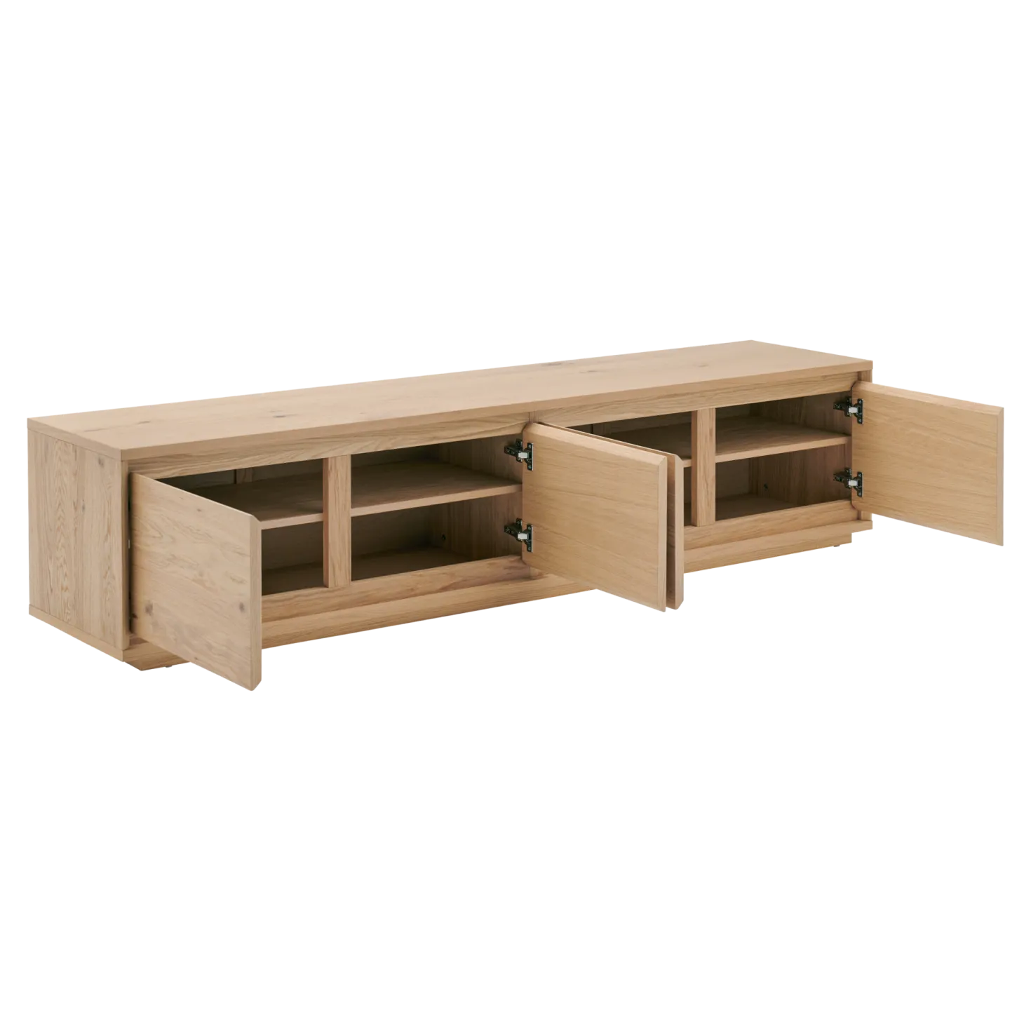 Meuble TV bois 4 portes Albin
