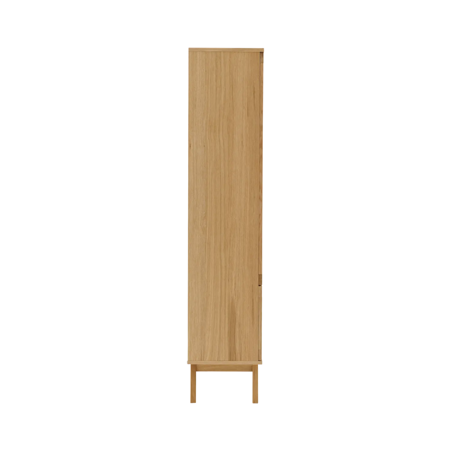 Meuble vitrine 4 portes bois Adèle