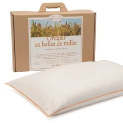 MILLE OREILLERS Oreiller ferme en millet biologique
