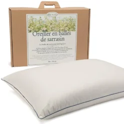 MILLE OREILLERS Oreiller ferme en sarrasin biologique, MILLE OREILLERS