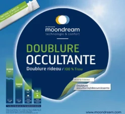 MOONDREAM Doublure occultante noir