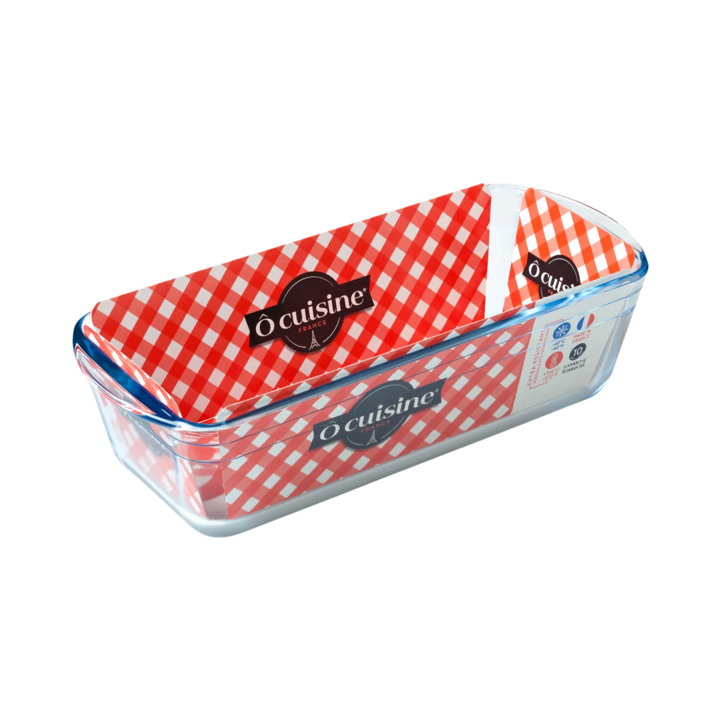 Moule à cake en verre 28.5 cm