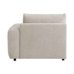 Méridienne pour canapé modulable tissu Solenn