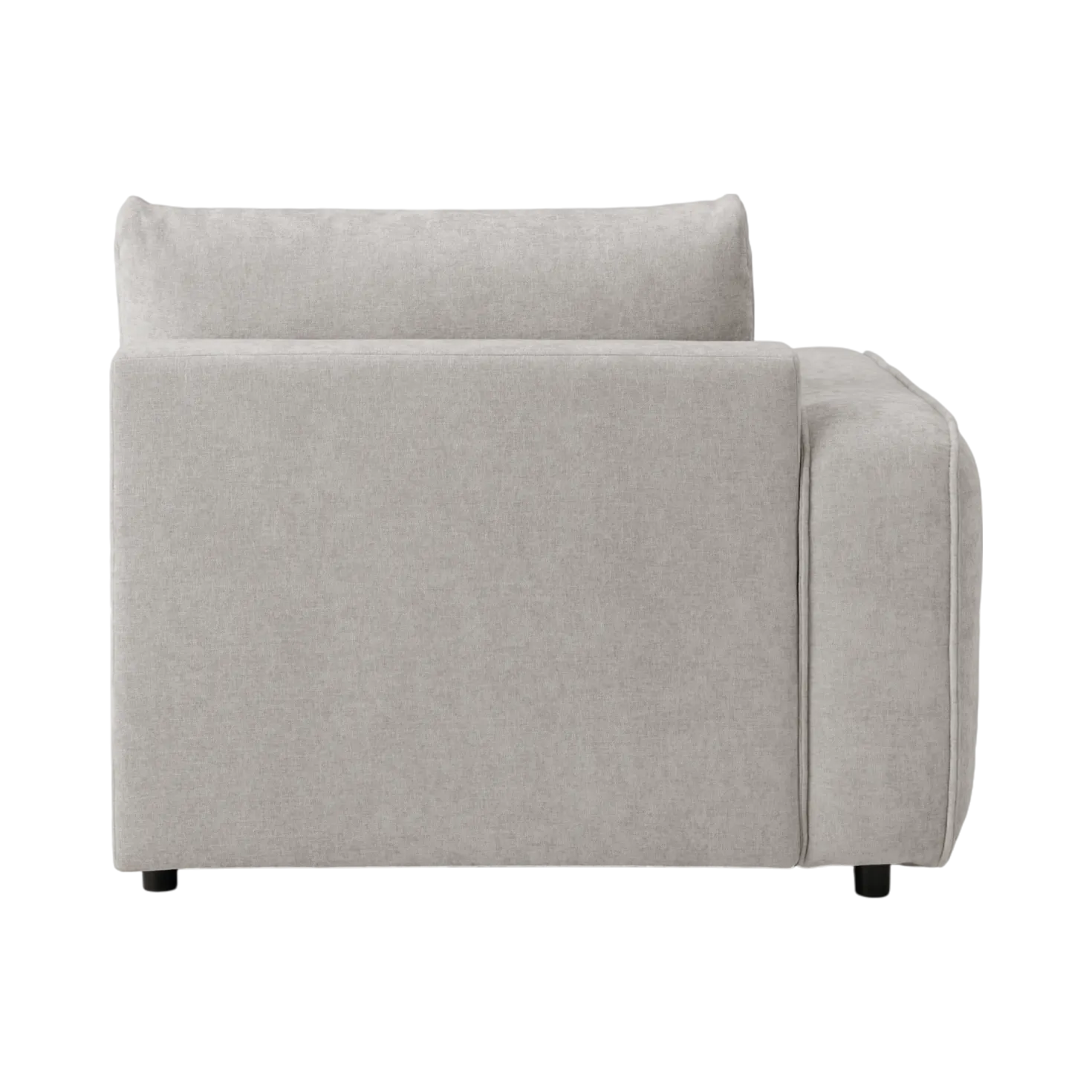 Méridienne pour canapé modulable tissu Solenn