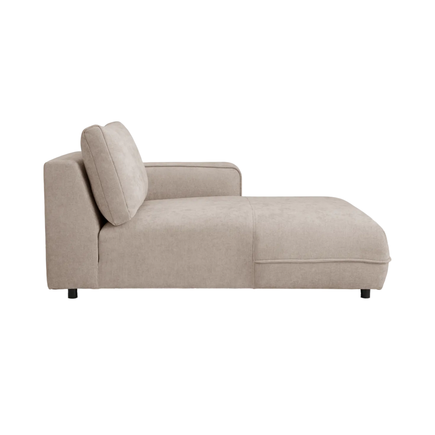 Méridienne pour canapé modulable tissu Solenn