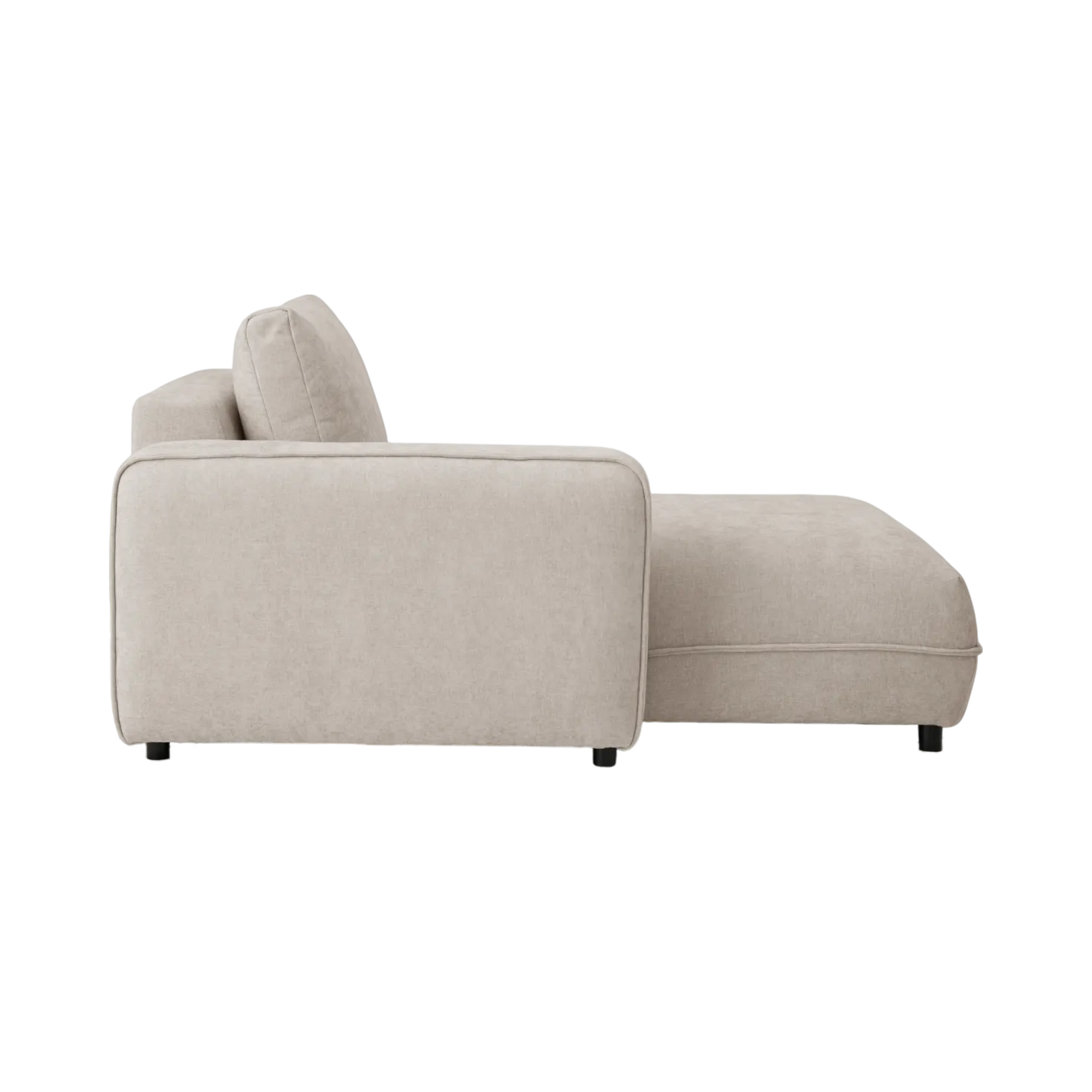 Méridienne pour canapé modulable tissu Solenn