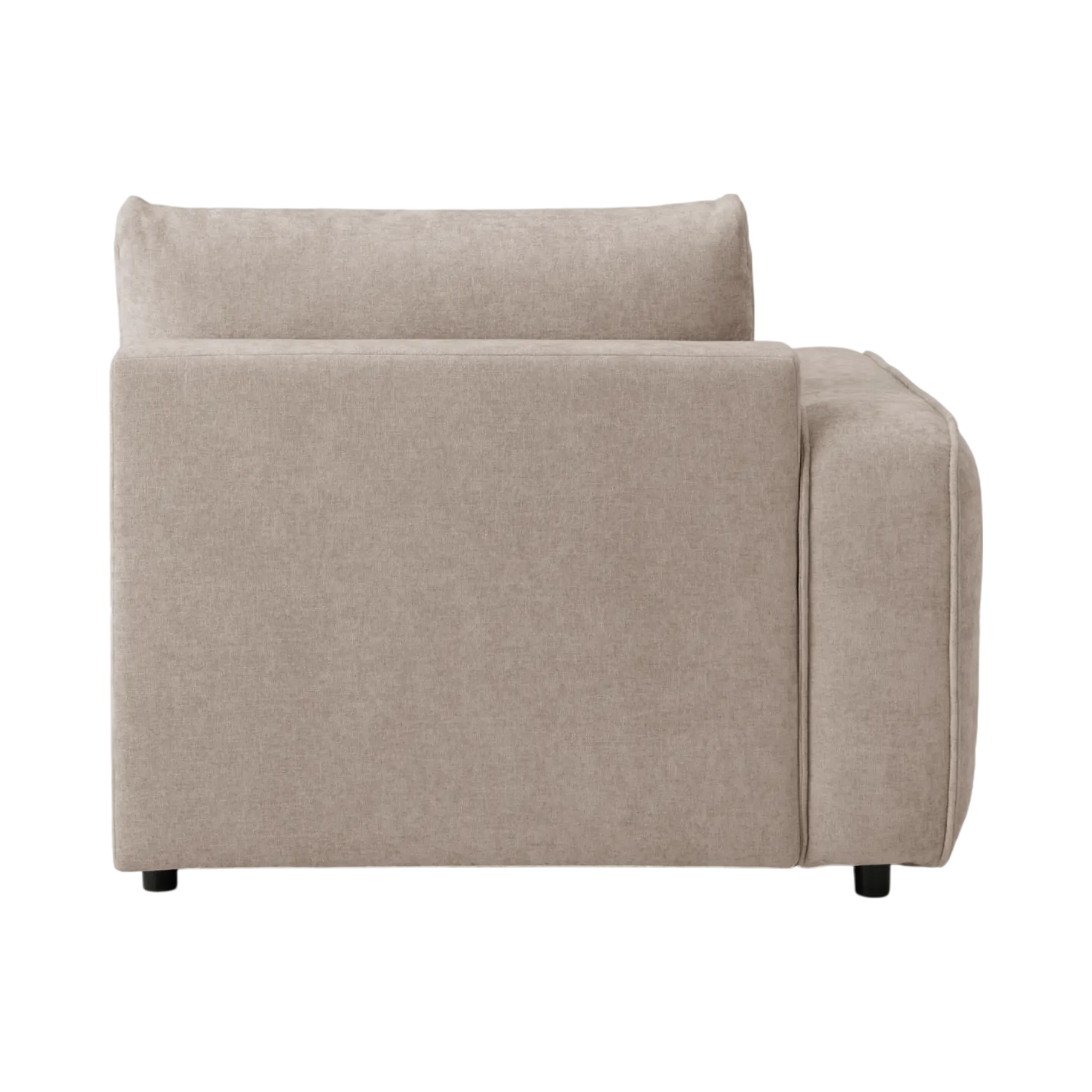 Méridienne pour canapé modulable tissu Solenn
