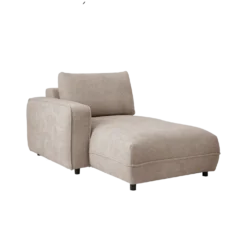 Méridienne pour canapé modulable tissu Solenn