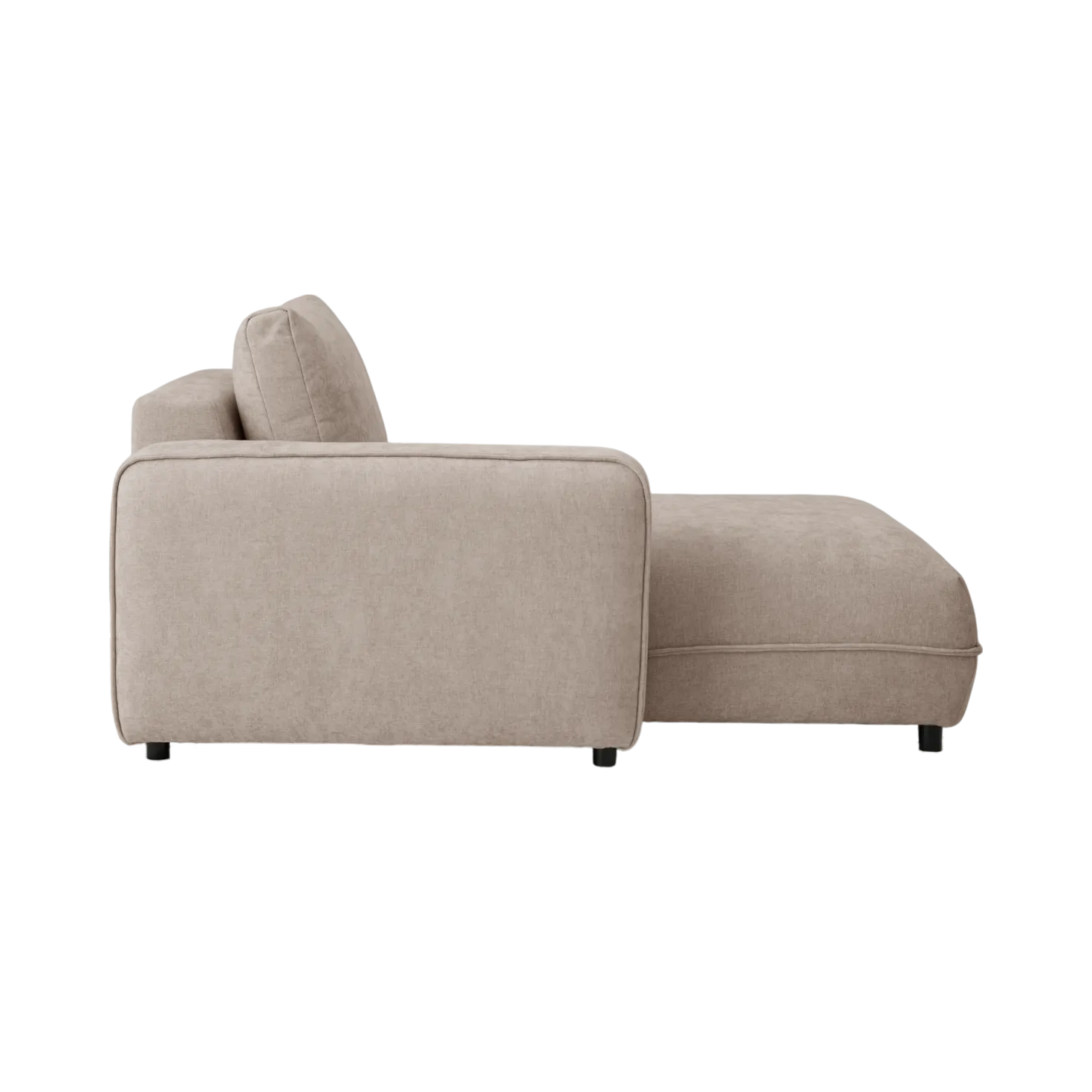 Méridienne pour canapé modulable tissu Solenn