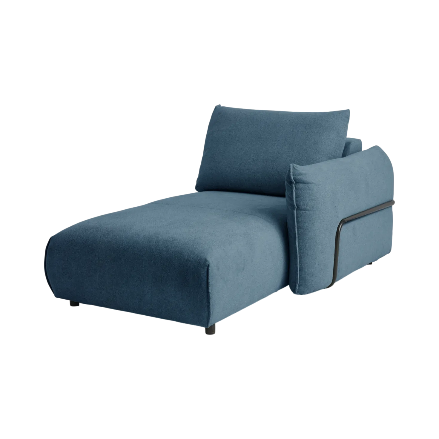 Méridienne pour canapé modulable tissu Solal