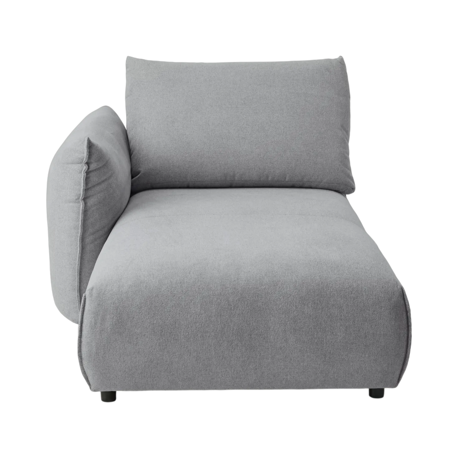 Méridienne pour canapé modulable tissu Solal
