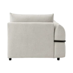 Méridienne pour canapé modulable tissu Solal