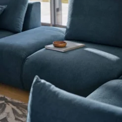 Méridienne pour canapé modulable tissu Solal