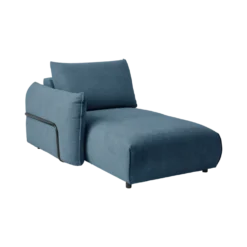 Méridienne pour canapé modulable tissu Solal