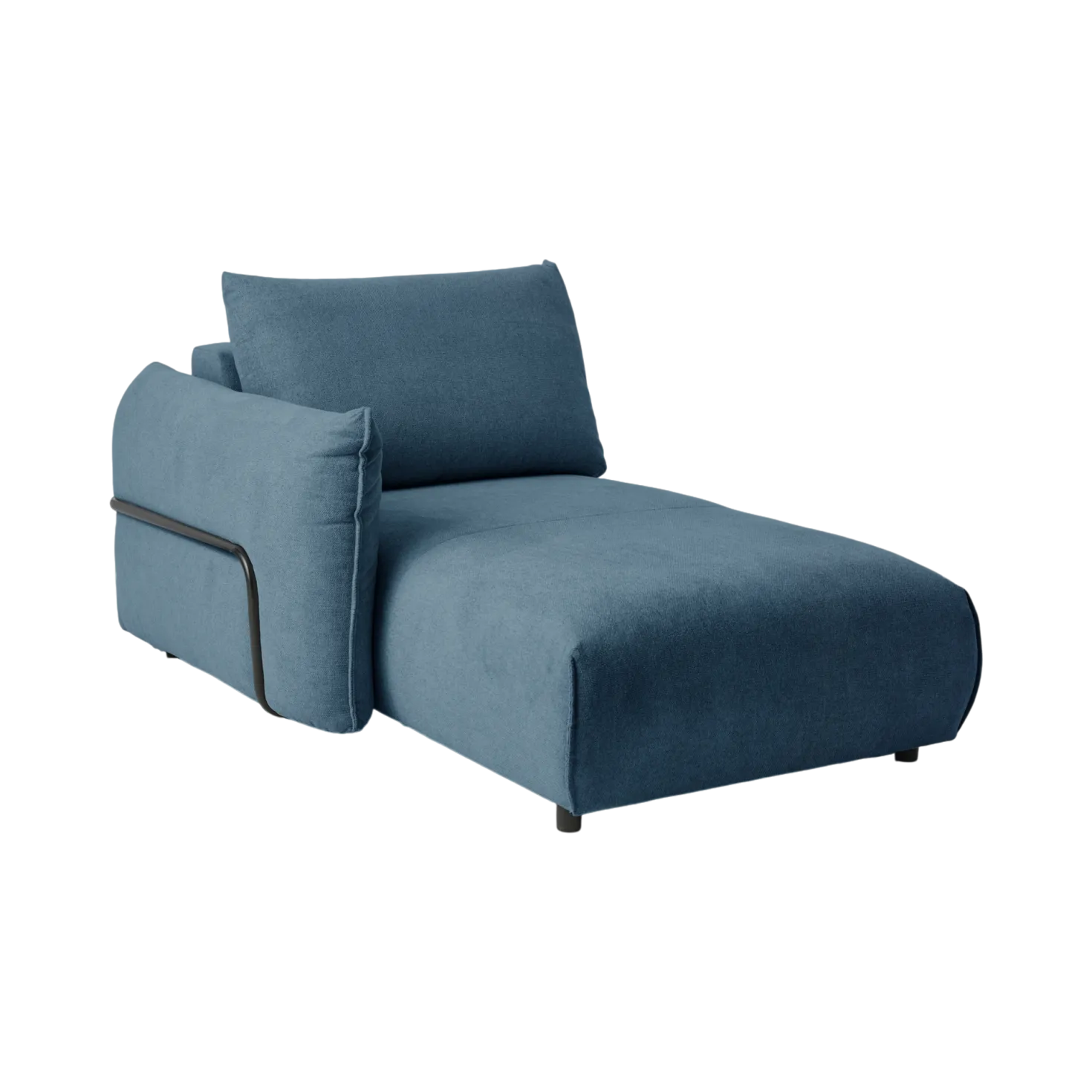 Méridienne pour canapé modulable tissu Solal