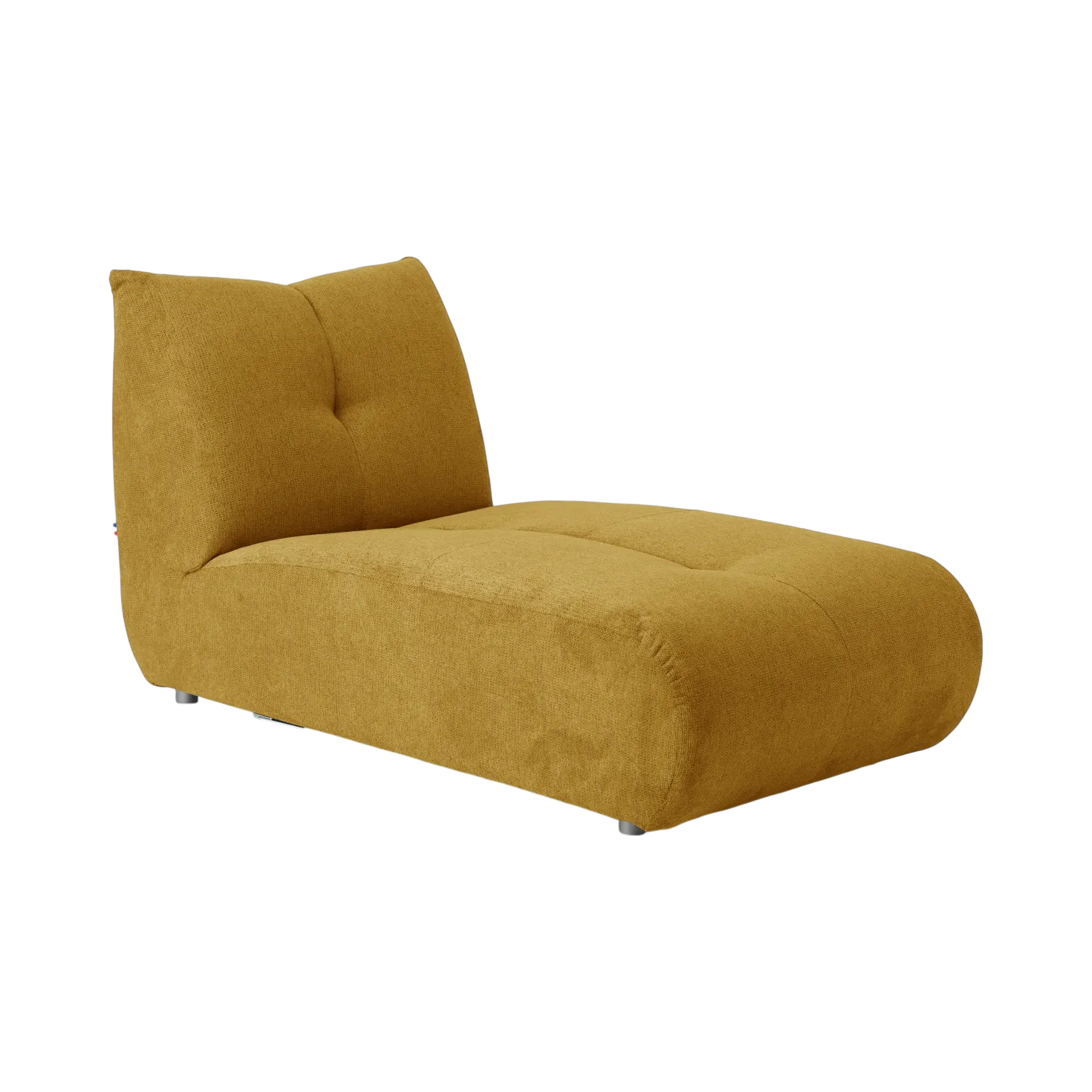 Méridienne pour canapé modulable tissu Benny
