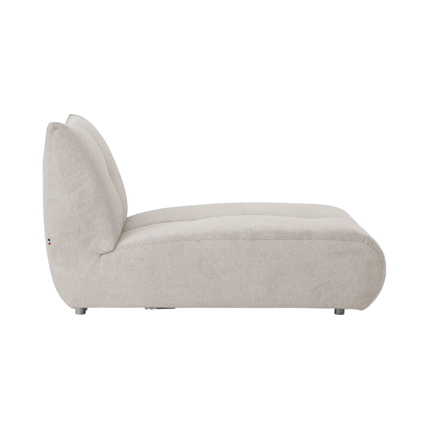 Méridienne pour canapé modulable tissu Benny