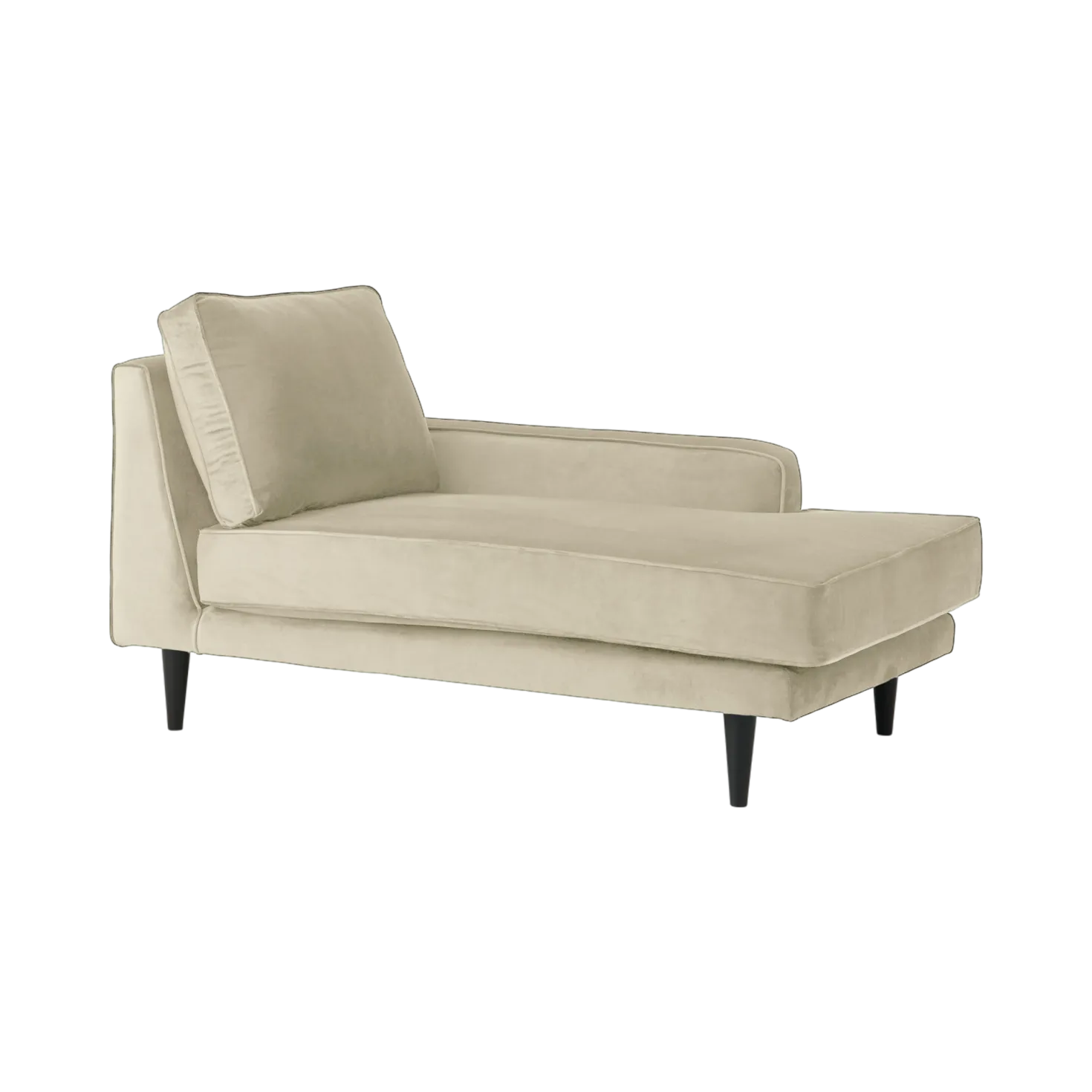 Méridienne velours Oscar