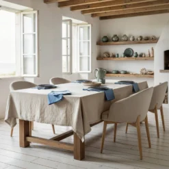 Nappe coton lin Eline