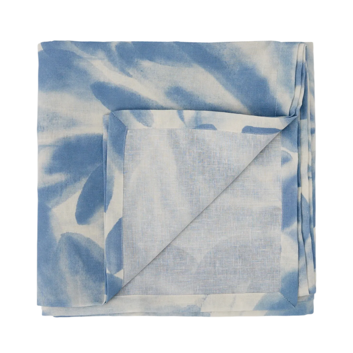 Nappe coton lin Plantain