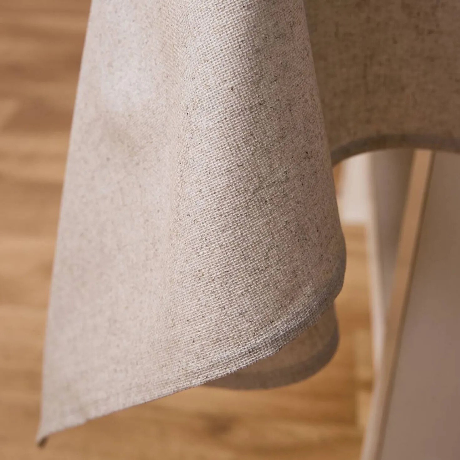 Nappe enduite coton lin Laurie