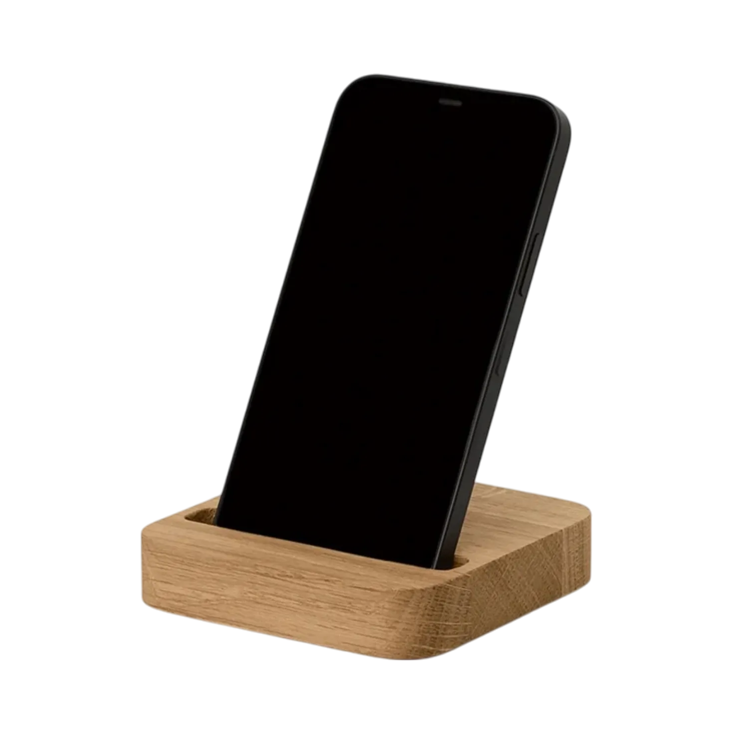 OAKYWOOD Support de téléphone en bois massif