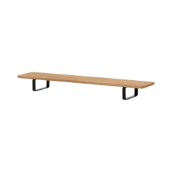 OAKYWOOD Étagère de bureau chêne massif