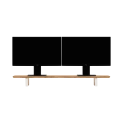 OAKYWOOD Étagère de bureau chêne massif