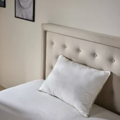 Oreiller coton satin déhoussable Léonore