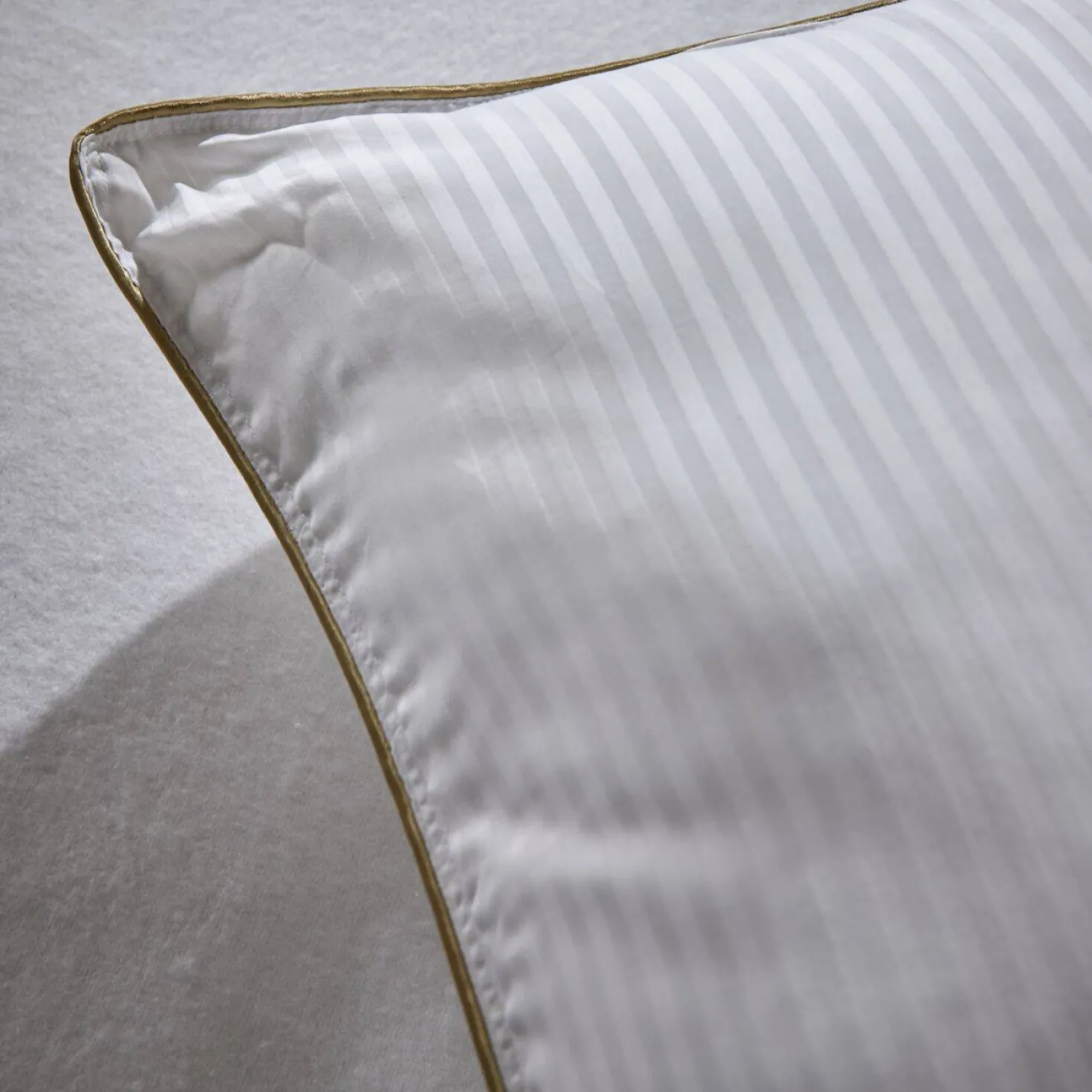 Oreiller coton satin déhoussable Léonore