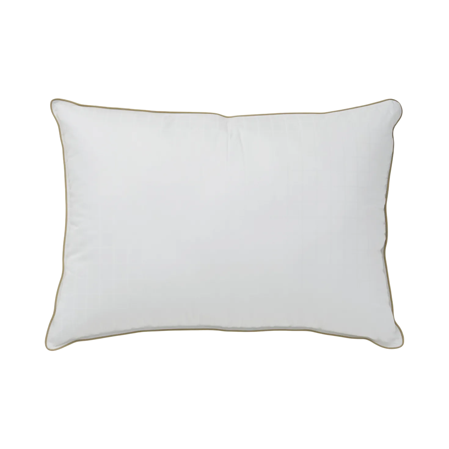 Oreiller coton satin résilient sensation duvet Lyne
