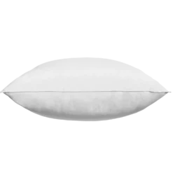 Oreiller ferme 50% duvet de canard et enveloppe coton percale Cléo