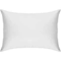 Oreiller moelleux 70%duvet de canard et enveloppe coton percale Carla