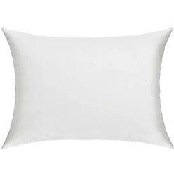 Oreiller moelleux 50%duvet de canard et enveloppe coton percale Cléo