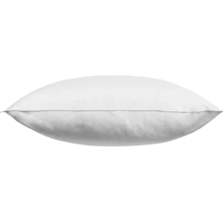 Oreiller moelleux 50%duvet de canard et enveloppe coton percale Cléo