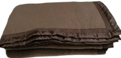 OURSON Couverture laine Woolmark Champagny