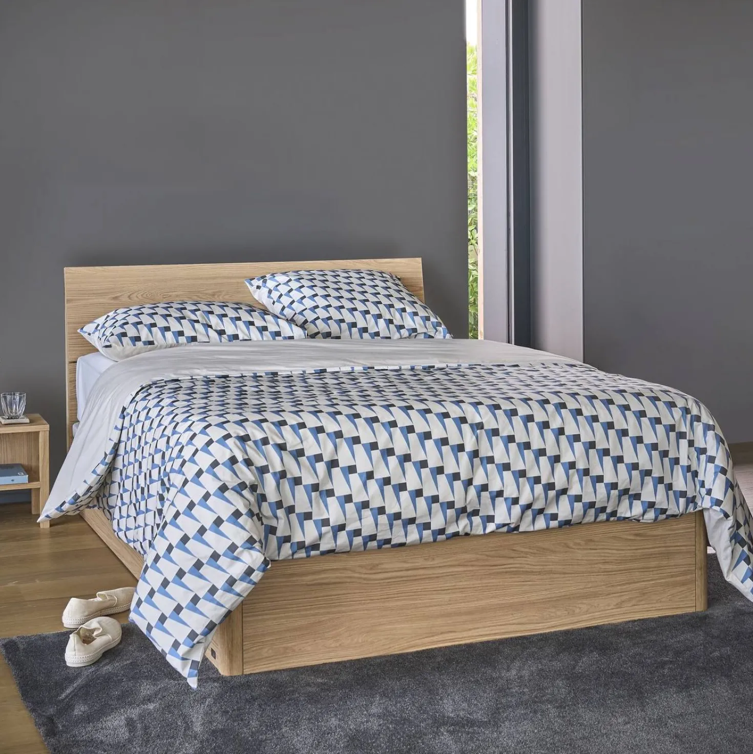 Parure de lit coton bio Nautique Urbain