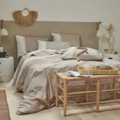 Parure de lit coton bio Rhea