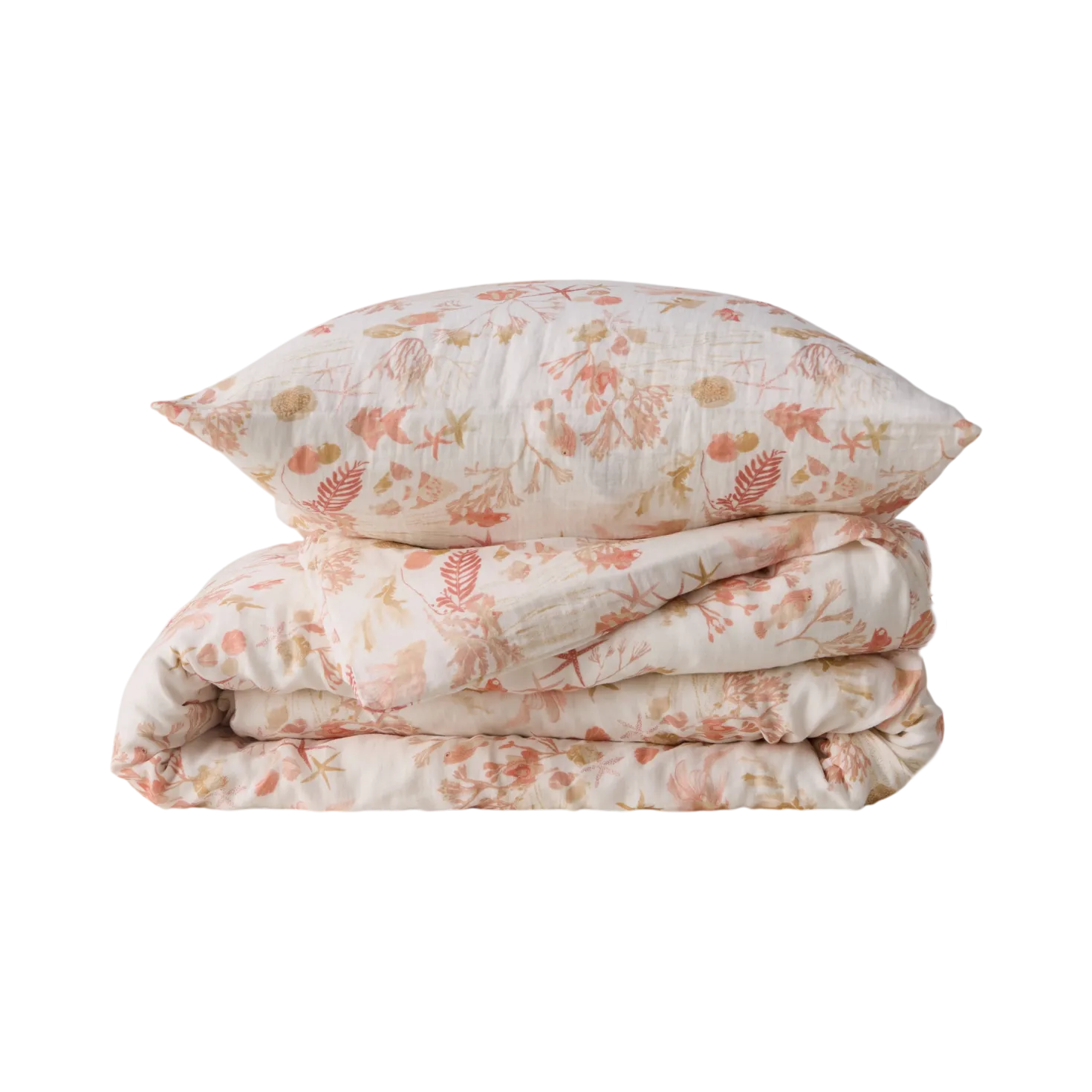 Parure de lit enfant gaze de coton Chansons d'eaux douces