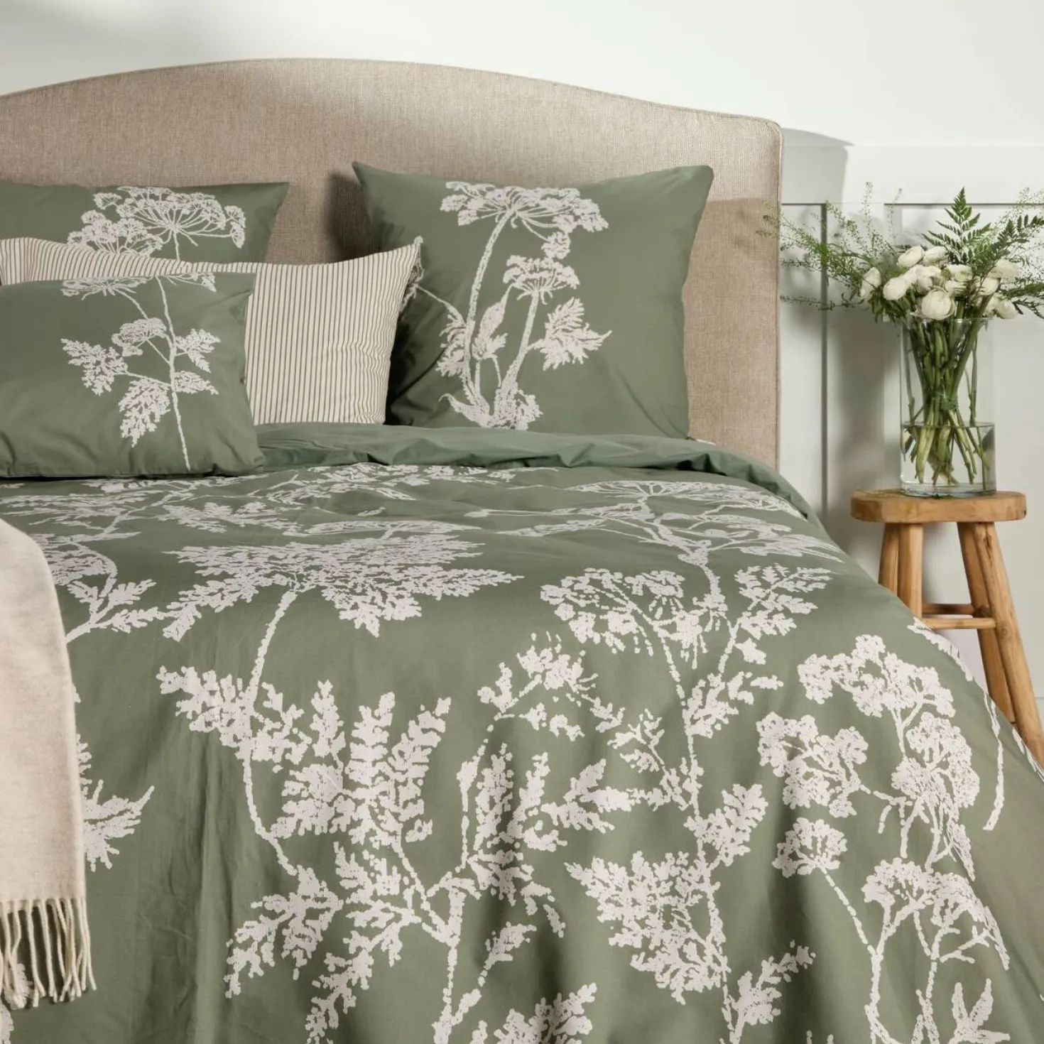 Parure de lit percale Angélique