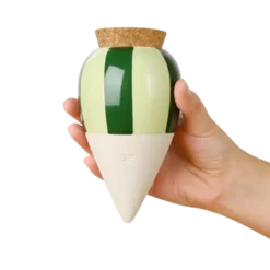 PEPIN Olla - Rayé vert et vert